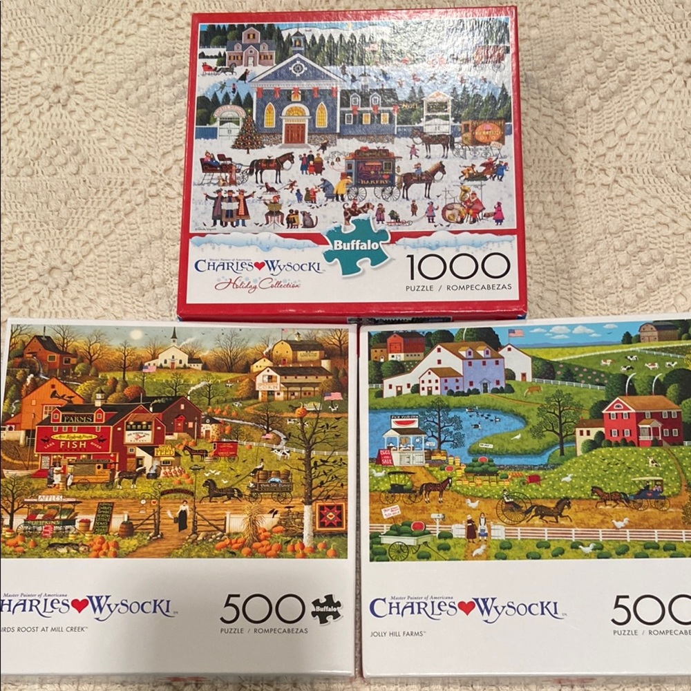 Buffalo Games Charles Wysocki puzzles